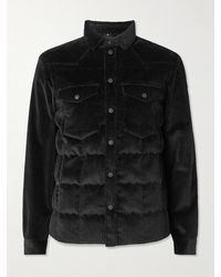Moncler - Gelt Cotton-Blend Corduroy Down Ski Jacket - Lyst