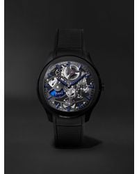 Piaget - Polo Skeleton Automatic Ceramic And Titanium Watch - Lyst
