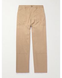 4SDESIGNS - Throwing Fits Straight-leg Twill Trousers - Lyst