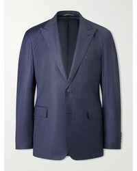 Canali - Stretch-Wool And Cashmere-Blend Suit Jacket - Lyst