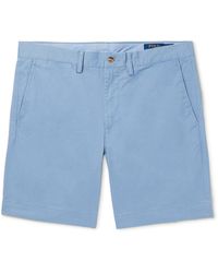Polo Ralph Lauren - Straight-leg Cotton-blend Twill Bermuda Shorts - Lyst