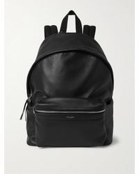 Saint Laurent - City Leather Backpack - Lyst