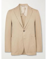 Canali - Cotton-blend Suit Jacket - Lyst