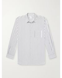Comme des Garçons - Striped Cotton-Poplin Shirt - Lyst