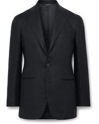 Saman Amel - Slim-fit Linen Suit Jacket - Lyst