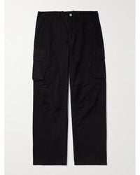 Our Legacy - Mount Straight-leg Cotton-canvas Cargo Trousers - Lyst
