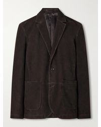 MR P. - Suede Suit Jacket - Lyst