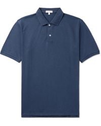 Peter Millar - Sunrise Garment-dyed Cotton-piqué Polo Shirt - Lyst