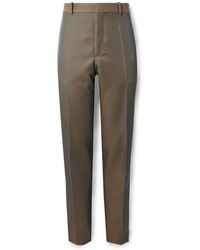 Jil Sander - Straight-leg Virgin Wool-blend Twill Trousers - Lyst