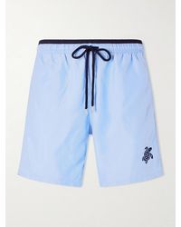 Vilebrequin - Moka Straight-Leg Mid-Length Econyl Swim Shorts - Lyst