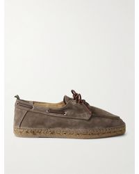 Castañer - Nemo Suede Boat Shoes - Lyst