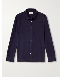 Officine Generale - Gad Cotton-Corduroy Shirt - Lyst