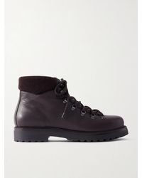 Loro Piana - New Laax Walk Full-grain Leather Boots - Lyst