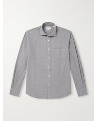 Hartford - Paul Cotton-Flannel Shirt - Lyst