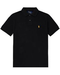 Polo Ralph Lauren - Logo-embroidered Cotton-piqué Polo Shirt - Lyst