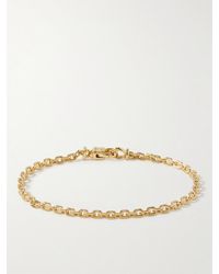 Tom Wood - Anker Gold-plated Bracelet - Lyst