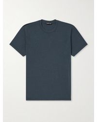 Tom Ford - Lyocell And Cotton-blend T-shirt - Lyst