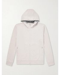 Orlebar Brown - Cotton-Blend Zip-Up Hoodie - Lyst