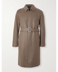 ZEGNA - Belted Oasi Cashmere Coat - Lyst