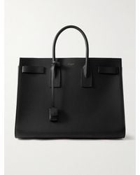 Saint Laurent - Sac De Jour Large Full-Grain Leather Tote Bag - Lyst