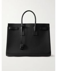 Saint Laurent - Sac De Jour Large Full-grain Leather Tote Bag - Lyst