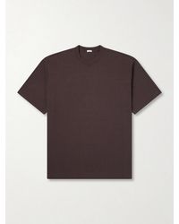 A.PRESSE - Heavy Weight Cotton-Jersey T-Shirt - Lyst