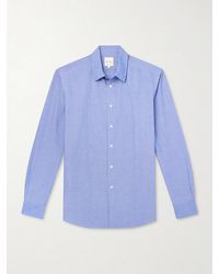 Paul Smith - Striped Cotton-Seersucker Shirt - Lyst