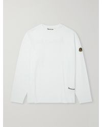 Moncler - Logo-Detailed Cotton-Jersey T-Shirt - Lyst