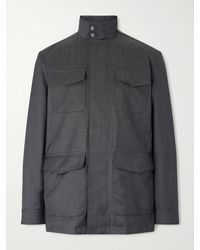 Canali - Impeccabile Wool Field Jacket - Lyst