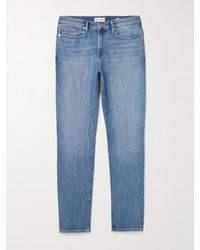 FRAME - L'Homme Athletic Straight-Leg Jeans - Lyst