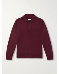 Aimé Leon Dore - Merino Wool Polo Sweater - Lyst