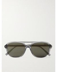 Dior - Indior N1i Acetate Round-frame Sunglasses - Lyst