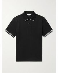 Club Monaco - Stretch-cotton Piqué Polo Shirt - Lyst