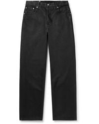 Dries Van Noten - Straight-Leg Coated Jeans - Lyst