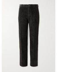 Incotex - Straight-Leg Cotton-Blend Corduroy Trousers - Lyst