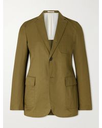 Beams Plus - 3B Cotton-Twill Suit Jacket - Lyst