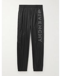 Givenchy - Tapered Logo-print Shell Track Pants - Lyst