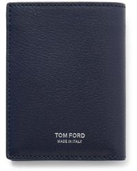 Tom Ford - Pebble-Grain Leather Billfold Wallet - Lyst