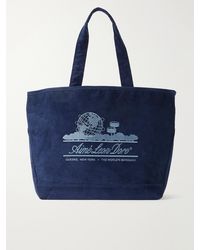 Aimé Leon Dore - Logo-Embroidered Cotton-Corduroy Tote - Lyst