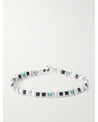 Mikia - Sterling Multi-Stone Beaded Bracelet - Lyst