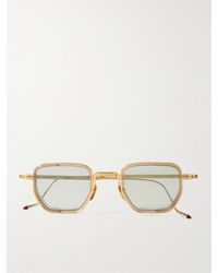 Jacques Marie Mage - Atkins D-Frame And-Tone Beta Titanium Sunglasses - Lyst