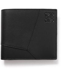 Loewe - Puzzle Logo-embossed Leather Billfold Wallet - Lyst