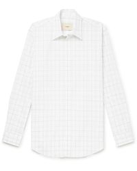 James Purdey & Sons - Checked Cotton-poplin Shirt - Lyst
