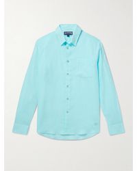 Vilebrequin - Caroubis Woven Linen Shirt - Lyst