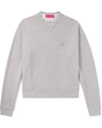 The Elder Statesman - Cotton And Cashmere-Blend Sweater - Lyst