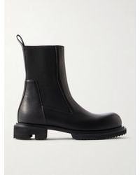 Rick Owens - Beatle Gabe Leather Chelsea Boots - Lyst