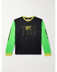 GALLERY DEPT. - Oberteil aus Mesh mit Logoprint in Colour-Block-Optik - Lyst