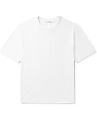 The Row - Errigal Cotton-Jersey T-Shirt - Lyst