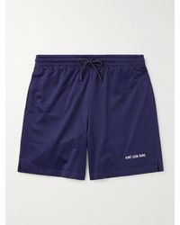 Aimé Leon Dore - Straight-Leg Logo-Print Mesh Shorts - Lyst