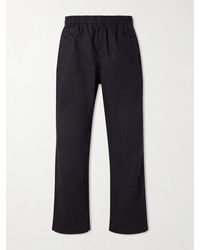 Margaret Howell - Mhl. Wide-leg Cotton-twill Trousers - Lyst